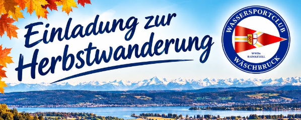 Einladung zur Herbstwandung